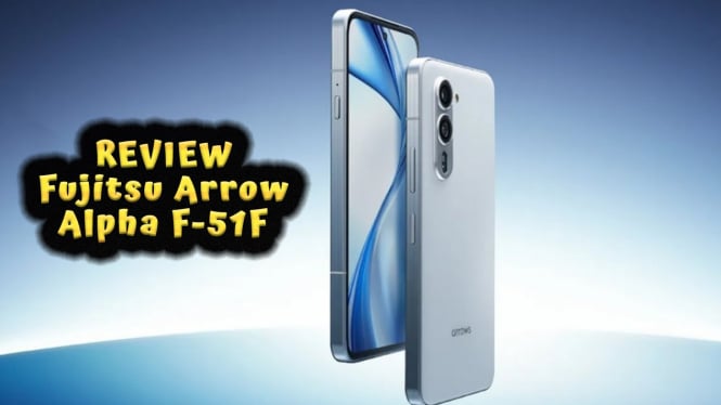 Review Fujitsu Arrow Alpha F-51F