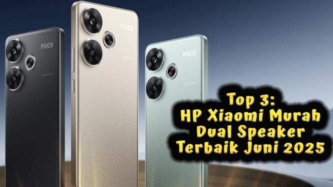 Top 3 HP Xiaomi Murah Terbaik Juni 2025 Dual Speaker