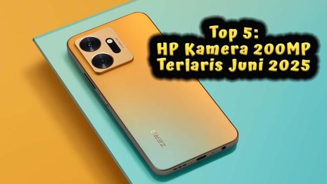 5 Terbaik HP Kamera 200MP Terlaris Juni 2025