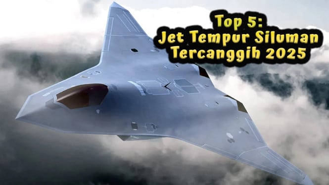 5 Jet Tempur Siluman Tercanggih 2025