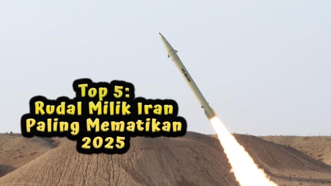 5 Rudal Milik Iran Paling Mematikan 2025