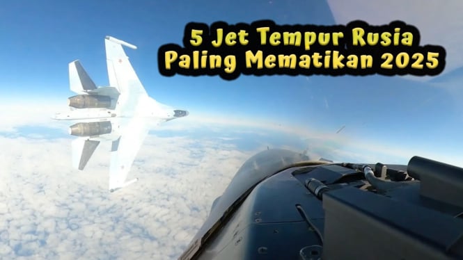 5 Jet Tempur Rusia Paling Mematikan 2025
