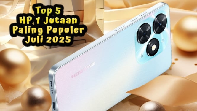 5 HP 1 Jutaan Paling Populer Juli 2025
