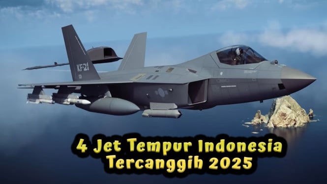 4 Jet Tempur Indonesia Tercanggih 2025