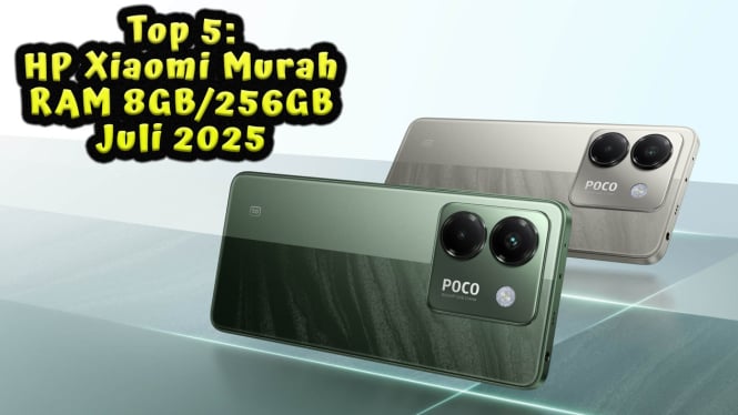 Top 5: HP Xiaomi Murah Juli 2025 RAM 8GB/256GB