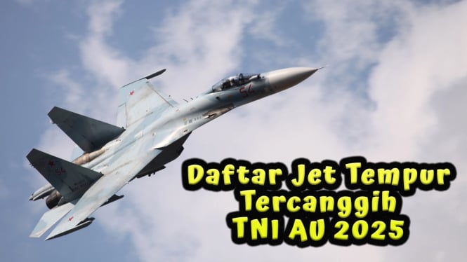 Daftar Jet Tempur Tercanggih TNI AU 2025