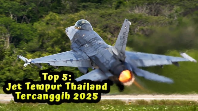 Daftar Jet Tempur Thailand Tercanggih 2025