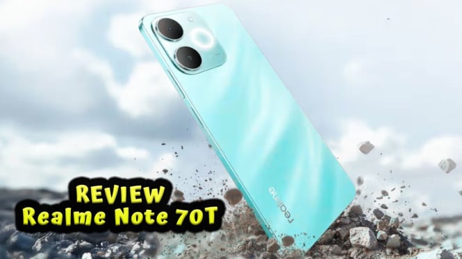 Review Realme Note 70T
