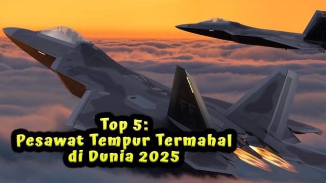 Pesawat Tempur Termahal di Dunia 2025