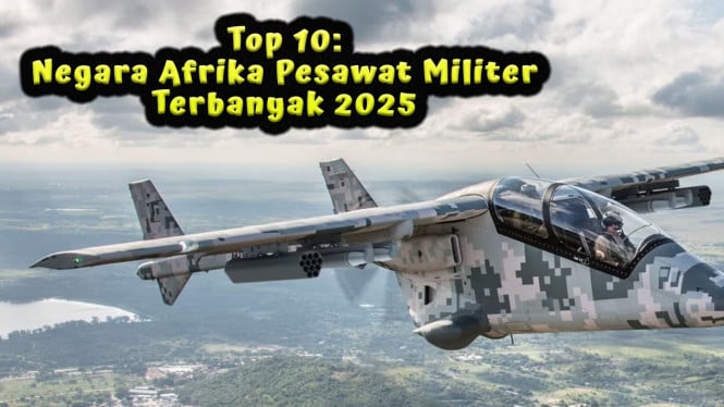 Negara Afrika Pesawat Militer Terbanyak 2025