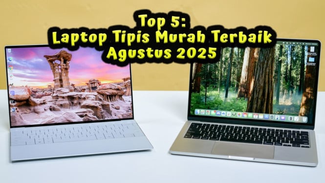 Laptop Tipis Murah Terbaik Agustus 2025