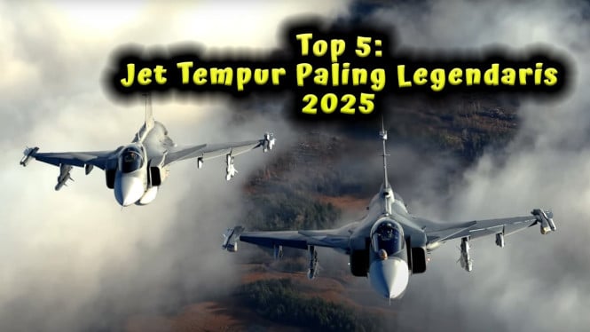 Jet Tempur Paling Legendaris 2025