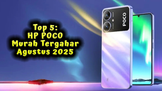 HP POCO Murah Tergahar Agustus 2025