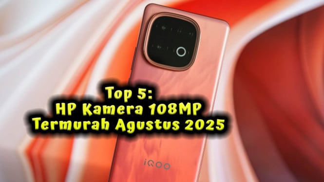 HP Kamera 108MP Termurah Agustus 2025