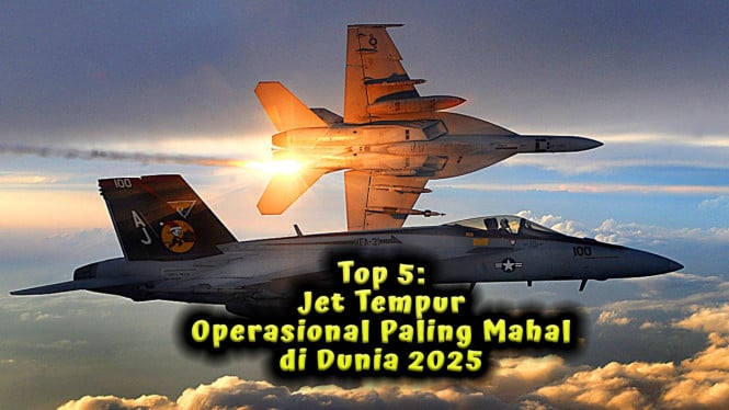 Jet Tempur Operasional Paling Mahal di Dunia 2025