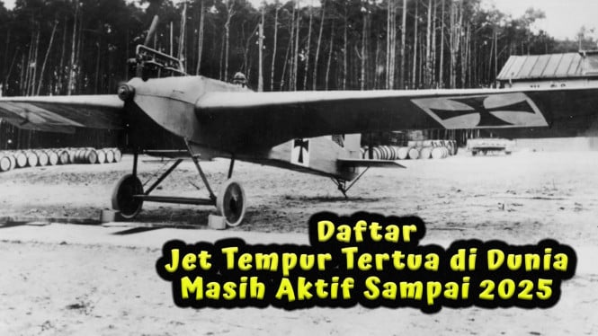Jet Tempur Tertua di Dunia