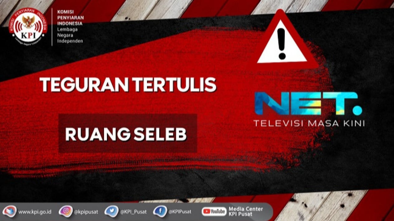 Program “Ruang Seleb” Net Kena Sanksi KPI