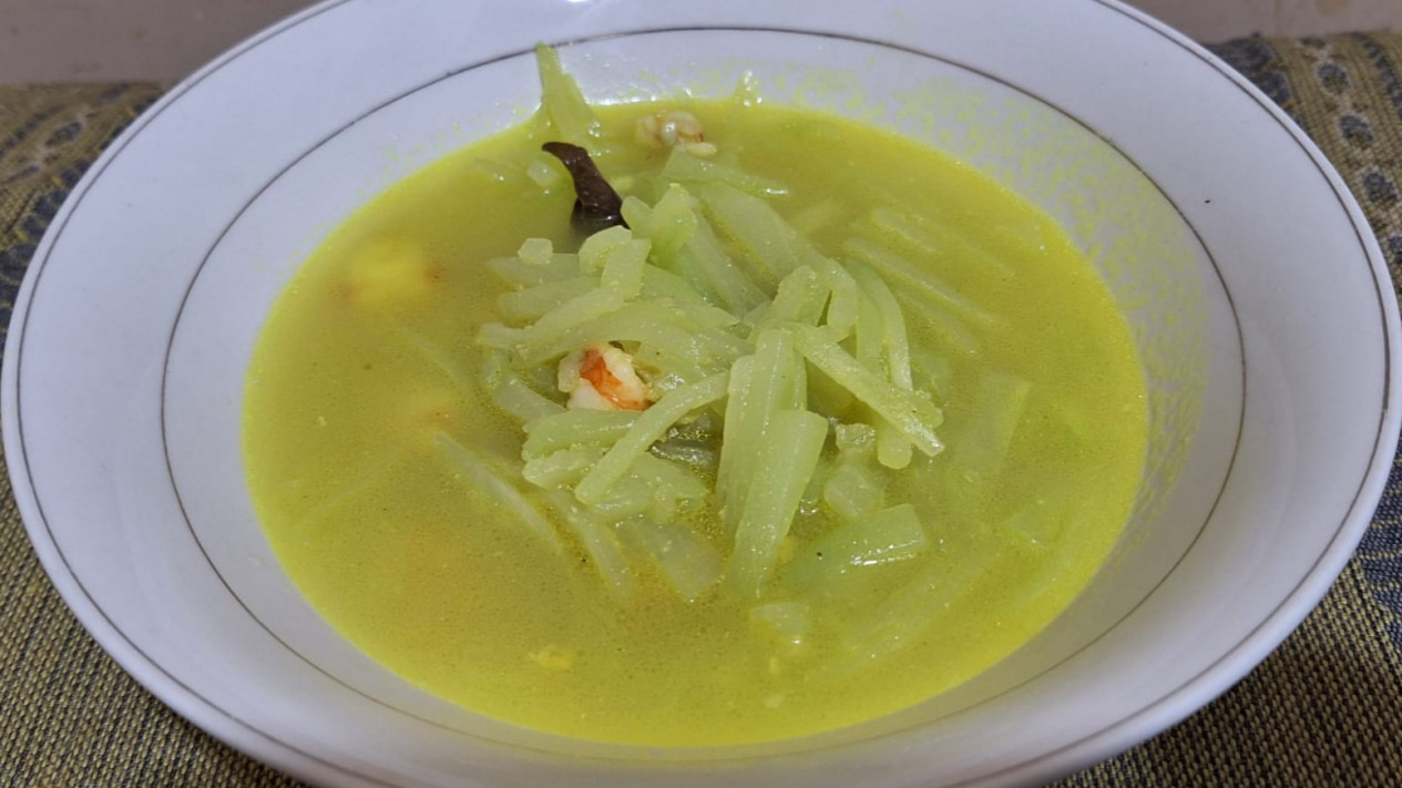 Sayur labu siam tanpa santan