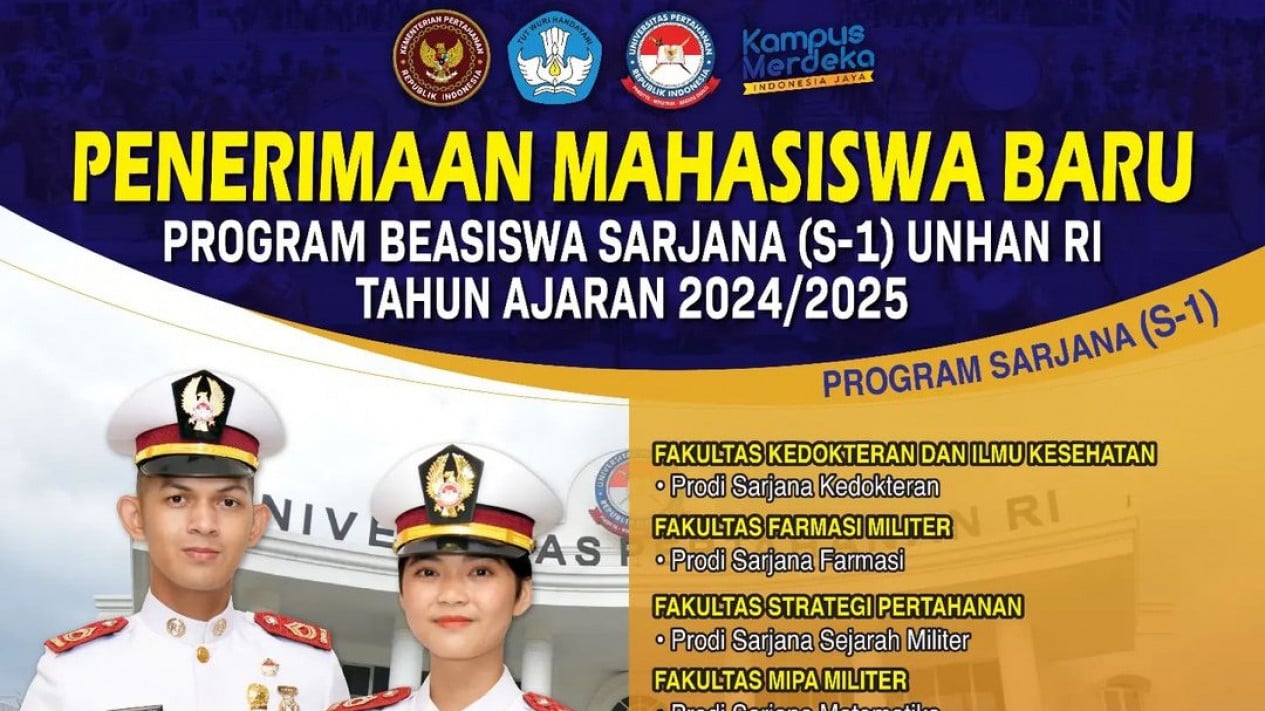 Penerimaan Mahasiswa Baru Unhan RI
