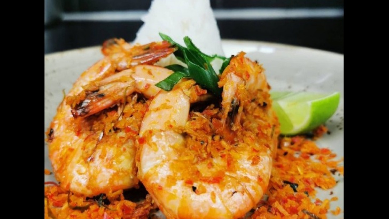 Sambal Kaluku dengan Udang