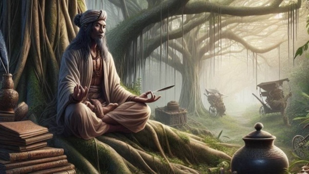 Ilustrasi Mpu Tantular