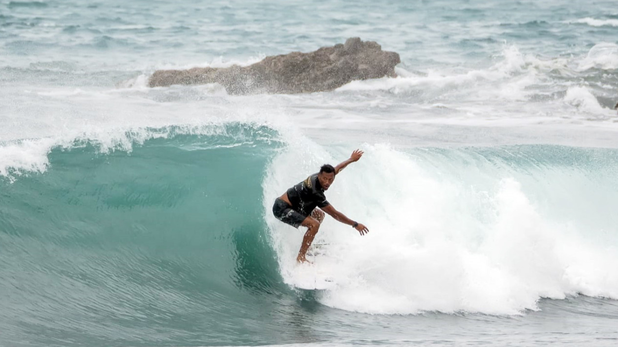 Pantai Dampar di Lumajang, Jawa Timur