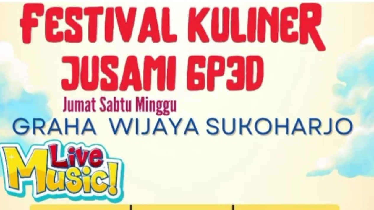 Festival Kuliner Jusami GP3D di Graha Wijaya Sukoharjo