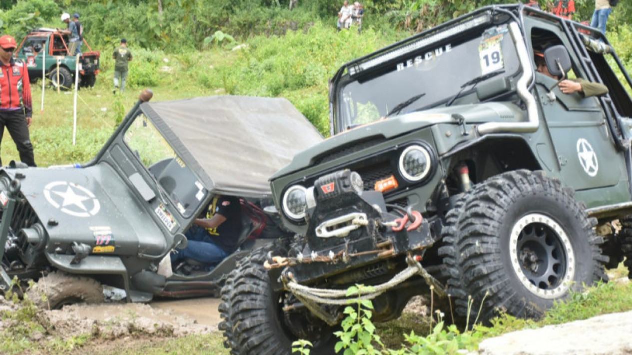 Sirkuit Off-Road Jurang Pulosari di Bantul, Yogyakarta