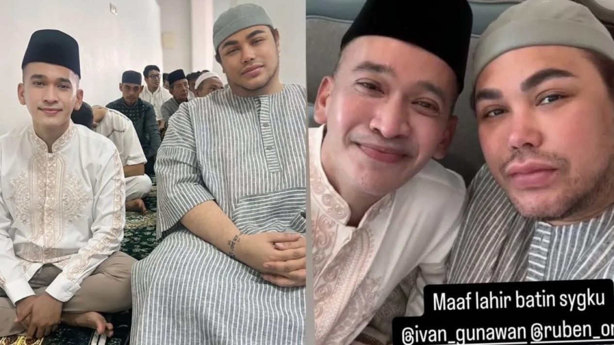 Ruben Onsu dan Ivan Gunawan