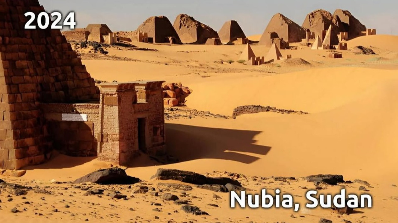 Piramida Nubia Tahun 2024
