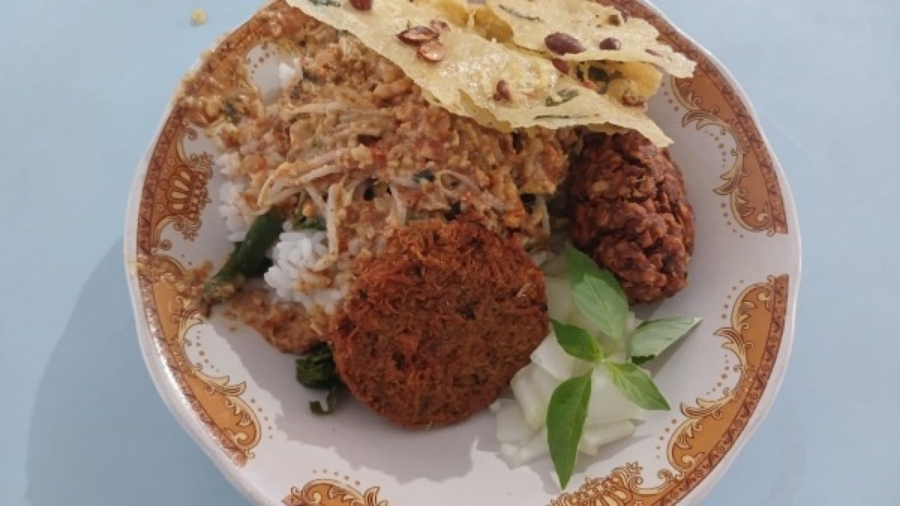 Nasi Pecel Kane Malang
