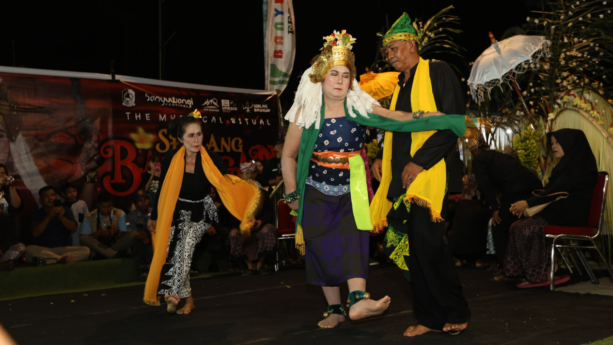 Ritual Seblang Bakungan di Banyuwangi, Jawa Timur