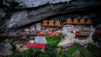 KAMPAR: Indahnya Air Terjun Batu Tilam di Kampar, Riau