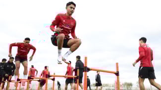Timnas Senior Mulai Geber Latihan Fisik di Antalya, Turki