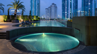 Infinity Pool di Lantai 8, Tersedia untuk Dewasa dan Anak-Anak Infinity Pool di Lantai 8, Tersedia untuk Dewasa dan Anak-Anak