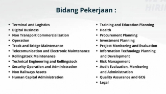 Rekrutmen Program Management Trainee KAI Tahun 2024