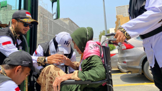 300 Jemaah Haji Lansia dan Disabilitas Tempati Hotel Transit 300 Jemaah Haji Lansia dan Disabilitas Tempati Hotel Transit
