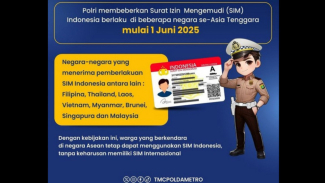 SIM Indonesia Berlaku di Negara Asia Tenggara SIM Indonesia Berlaku di Negara Asia Tenggara