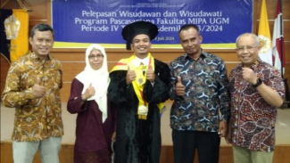 Ravidho Ramadhan, Lulus Doktor Fisika UGM di Usia 26 Tahun, IPK 4.00 Ravidho Ramadhan, Lulus Doktor Fisika UGM di Usia 26 Tahun, IPK 4.00