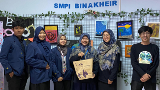 Sajikan Program Inspiratif ke SMP Binakheir School, Depok Sajikan Program Inspiratif ke SMP Binakheir School, Depok