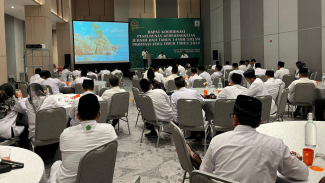 Rakor Penyusunan Keberangkatan Jemaah Haji Jatim Rakor Penyusunan Keberangkatan Jemaah Haji Jatim