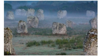 Carnac Stones di Brittany di barat laut Prancis Carnac Stones di Brittany di barat laut Prancis
