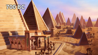 Ilustrsi Piramida Nubia
