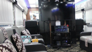 Sudut Interior Kereta Wisata