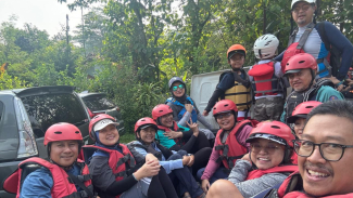 Siap Berangkat ke Titik Awal Pengarungan