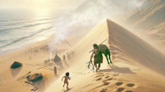 Jejak Kaki Neanderthal Berusia 80.000 Tahun Mengungkapkan Bagaimana Anak-Anak Berburu di Pantai
