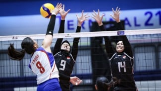 SEA V League 2025: Luciana Ungkap Biang Kerok Gagal Total Timnas Voli Putri Indonesia