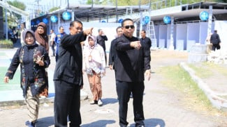 WISATA KULINER: Sudah Capai 90 Persen, Probolinggo Lakukan Revitalisasi Sentra Kuliner GOR A. Yani Selatan