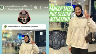Fenomena Megawati Hangestri Disambut Luar Biasa di Turki, Suporter Manisa BBSK Bikin Tradisi Baru