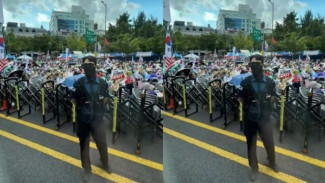 Beda Banget! Demonstrasi Tertib di Korea Selatan vs Ricuh di Indonesia, Ini Fakta Mengejutkan